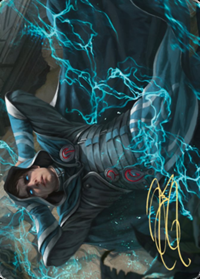 Maddening Cacophony Art Card (Gold-Stamped Signature) [Zendikar Rising Art Series] | Fandemonia Ltd