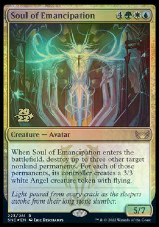Soul of Emancipation [Streets of New Capenna Prerelease Promos] | Fandemonia Ltd