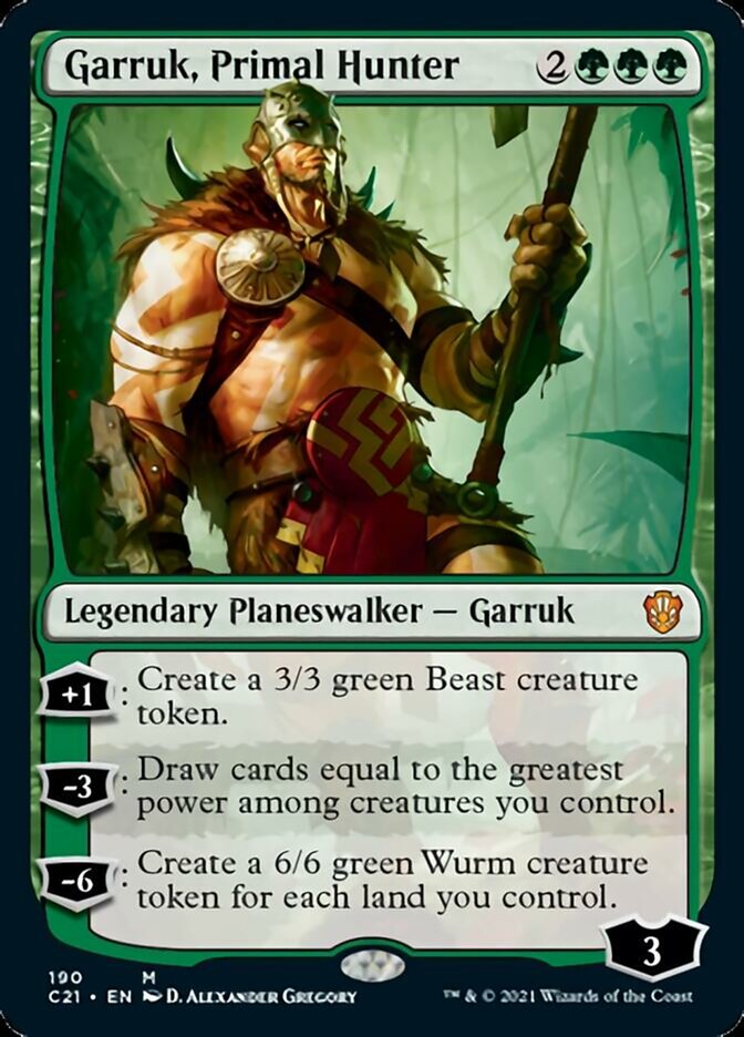 Garruk, Primal Hunter [Commander 2021] | Fandemonia Ltd