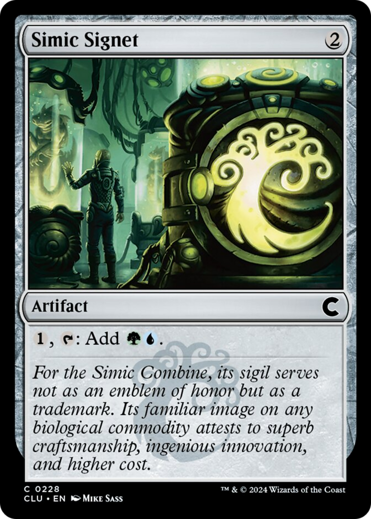 Simic Signet [Ravnica: Clue Edition] | Fandemonia Ltd
