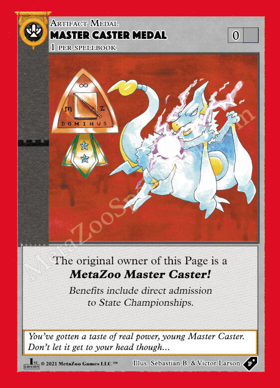 Master Caster Medal [Medals] | Fandemonia Ltd