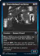 Overwhelmed Archivist // Archive Haunt [Innistrad: Double Feature] | Fandemonia Ltd
