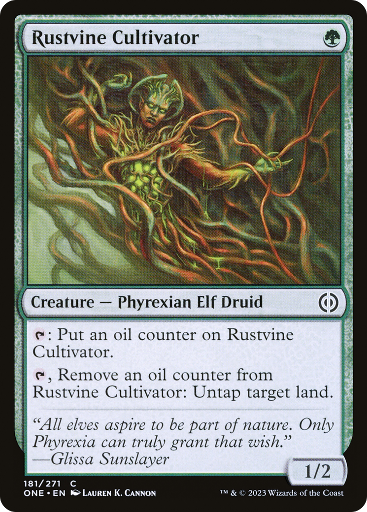 Rustvine Cultivator [Phyrexia: All Will Be One] | Fandemonia Ltd