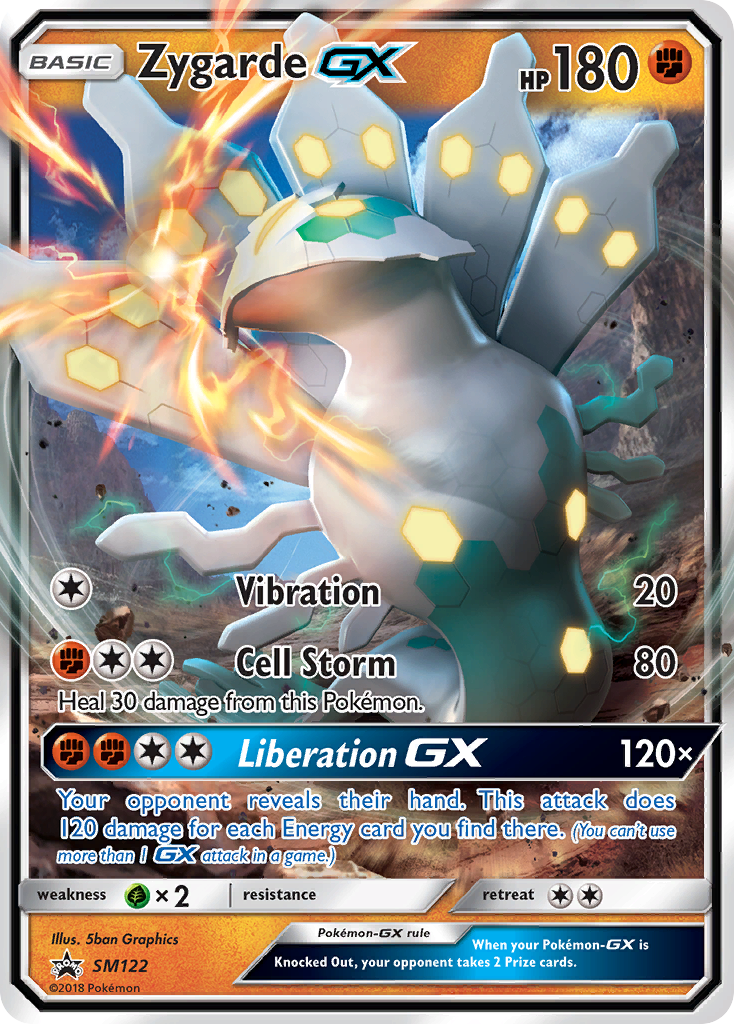 Zygarde GX (SM122) [Sun & Moon: Black Star Promos] | Fandemonia Ltd