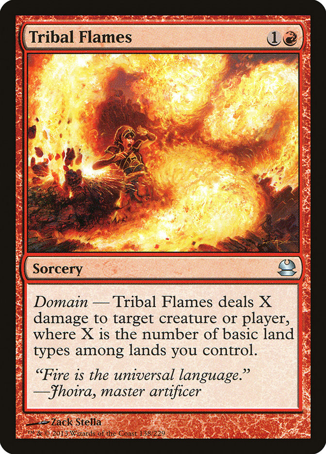 Tribal Flames [Modern Masters] | Fandemonia Ltd