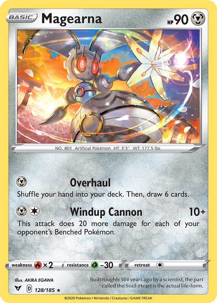 Magearna (128/185) (Theme Deck Exclusive) [Sword & Shield: Vivid Voltage] | Fandemonia Ltd