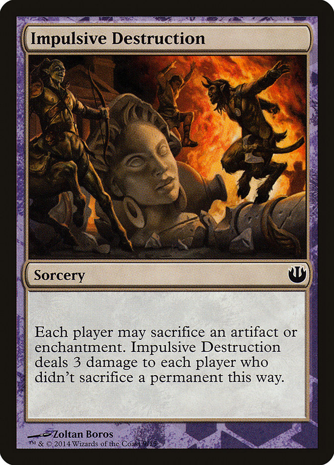 Impulsive Destruction [Hero's Path Promos] | Fandemonia Ltd