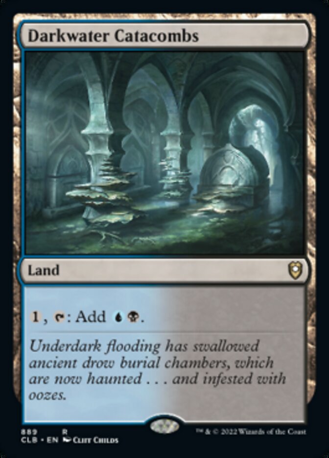 Darkwater Catacombs [Commander Legends: Battle for Baldur's Gate] | Fandemonia Ltd