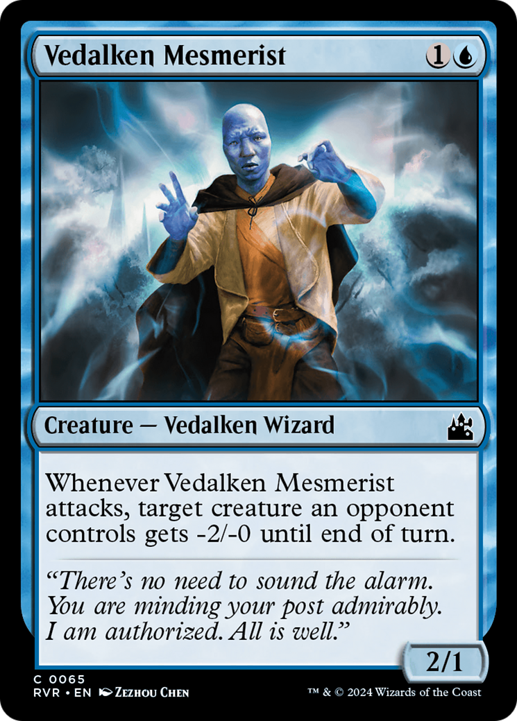 Vedalken Mesmerist [Ravnica Remastered] | Fandemonia Ltd
