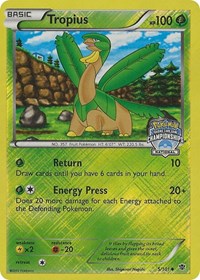 Tropius (5/101) (National Championship Promo) [Black & White: Plasma Blast] | Fandemonia Ltd