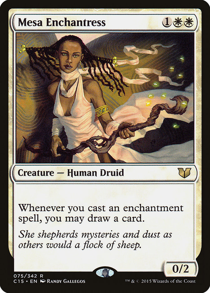 Mesa Enchantress [Commander 2015] | Fandemonia Ltd