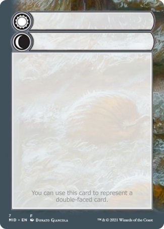 Helper Card (7/9) [Innistrad: Midnight Hunt Tokens] | Fandemonia Ltd