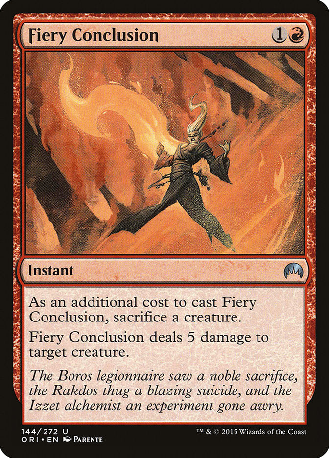 Fiery Conclusion [Magic Origins] | Fandemonia Ltd