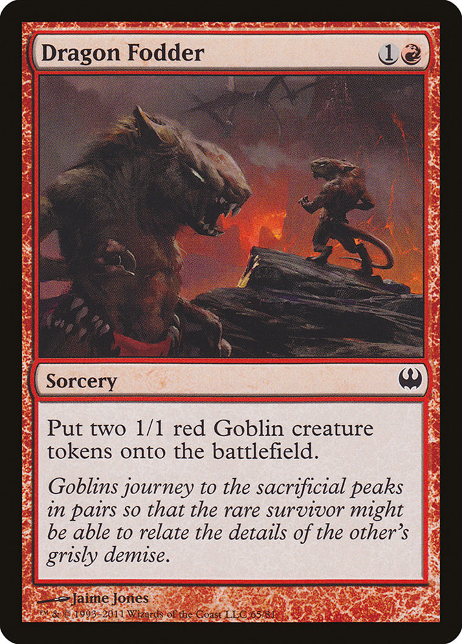 Dragon Fodder [Duel Decks: Knights vs. Dragons] | Fandemonia Ltd