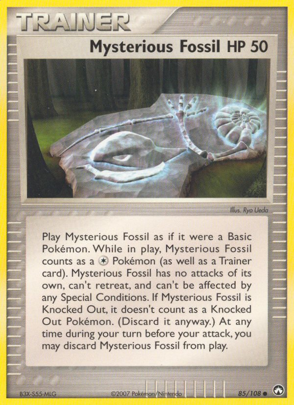 Mysterious Fossil (85/108) [EX: Power Keepers] | Fandemonia Ltd