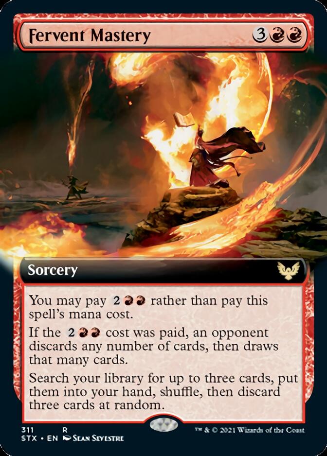 Fervent Mastery (Extended) [Strixhaven: School of Mages] | Fandemonia Ltd