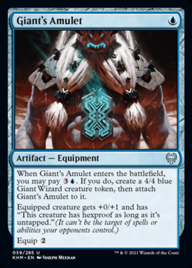 Giant's Amulet [Kaldheim] | Fandemonia Ltd