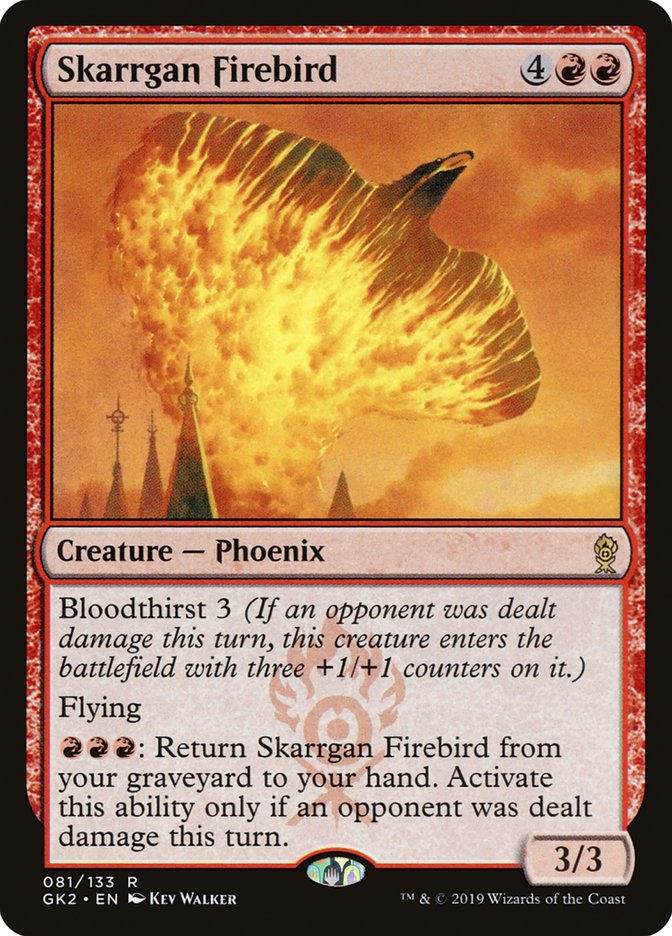 Skarrgan Firebird [Ravnica Allegiance Guild Kit] | Fandemonia Ltd