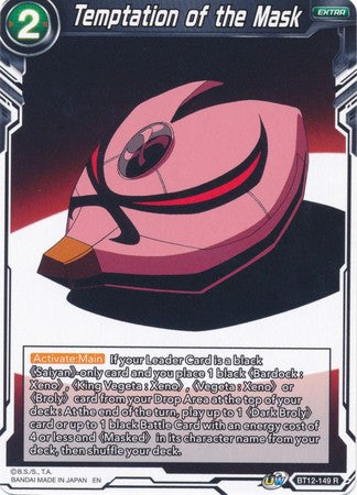 Temptation of the Mask [BT12-149] | Fandemonia Ltd