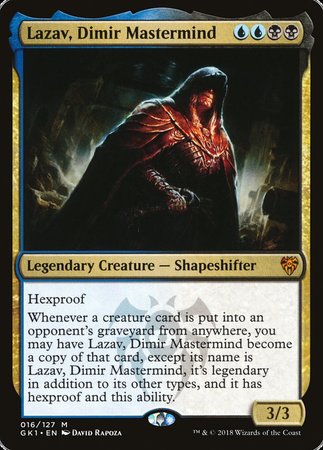 Lazav, Dimir Mastermind [GRN Guild Kit] | Fandemonia Ltd