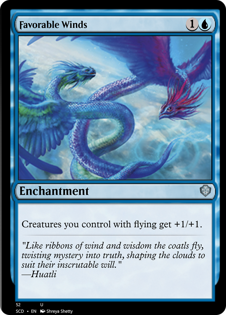 Favorable Winds [Starter Commander Decks] | Fandemonia Ltd
