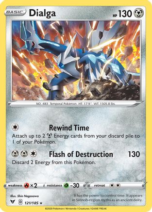 Dialga (121/185) (Theme Deck Exclusive) [Sword & Shield: Vivid Voltage] | Fandemonia Ltd