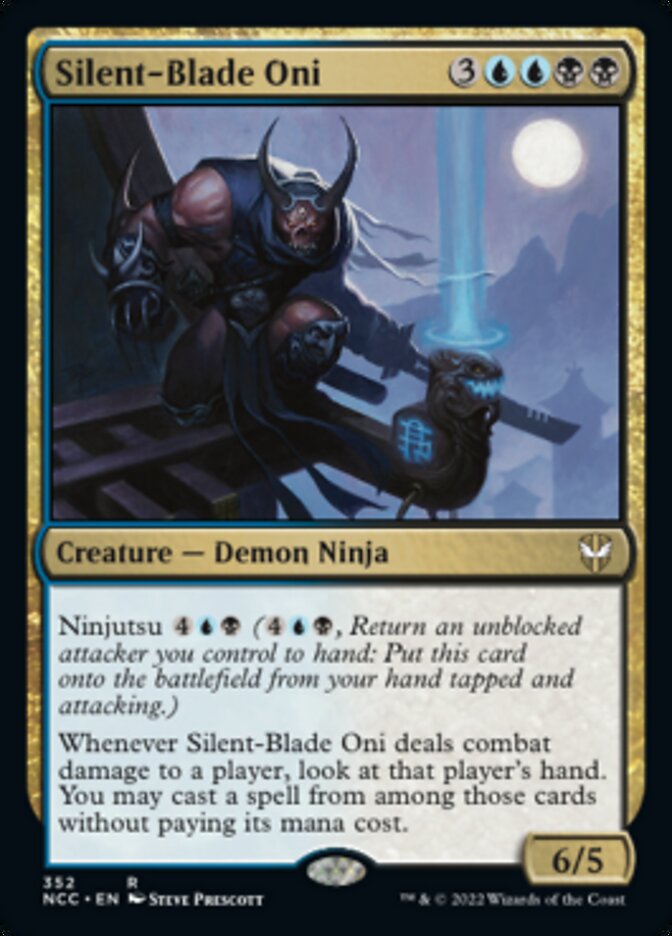 Silent-Blade Oni [Streets of New Capenna Commander] | Fandemonia Ltd