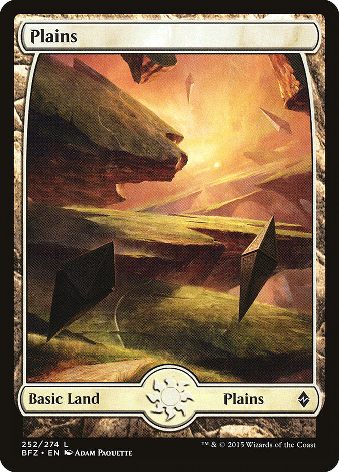 Plains (252) [Battle for Zendikar] | Fandemonia Ltd