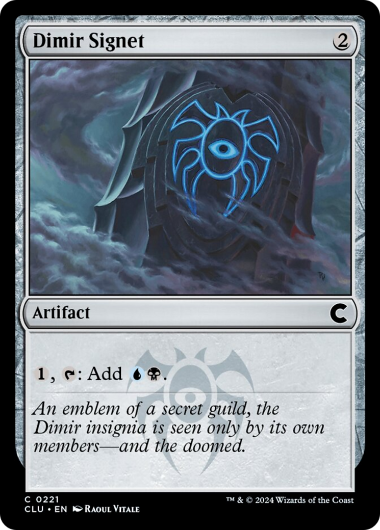 Dimir Signet [Ravnica: Clue Edition] | Fandemonia Ltd