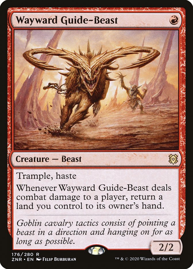 Wayward Guide-Beast [Zendikar Rising] | Fandemonia Ltd