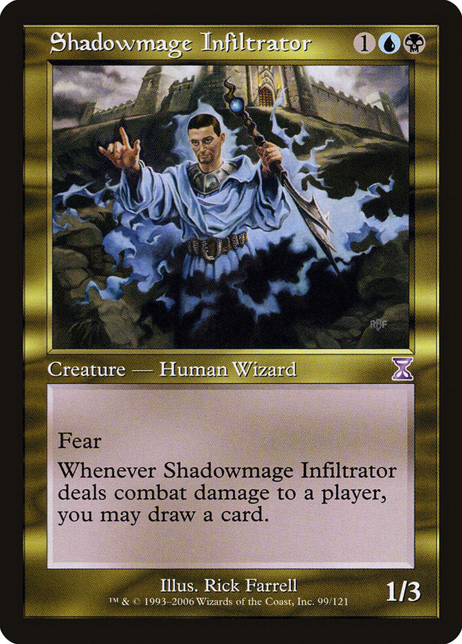 Shadowmage Infiltrator [Time Spiral Timeshifted] | Fandemonia Ltd