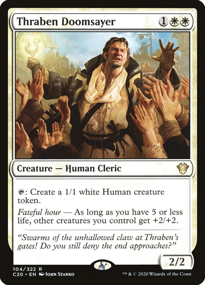 Thraben Doomsayer [Commander 2020] | Fandemonia Ltd