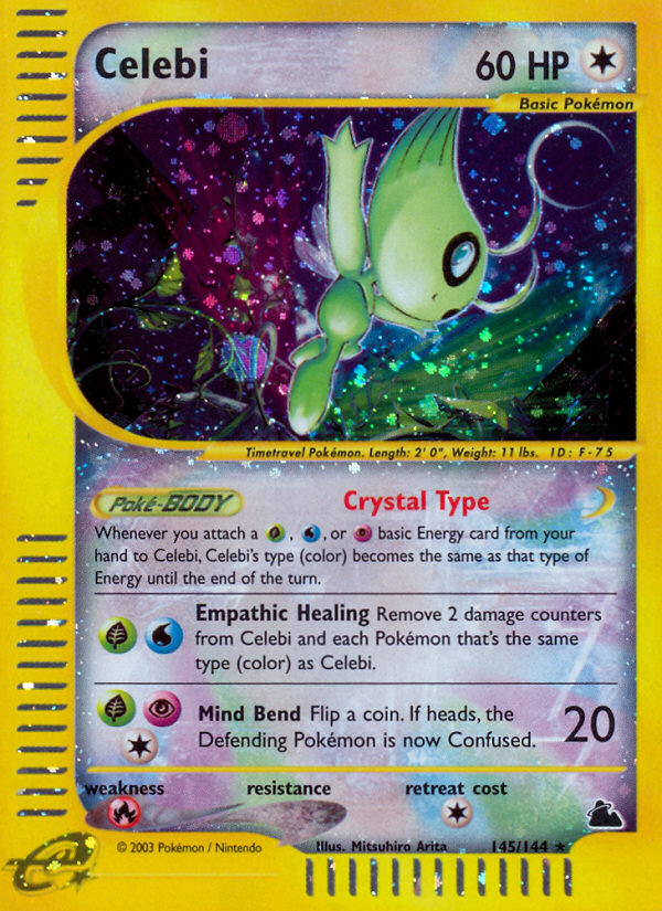 Celebi (145/144) [Skyridge] | Fandemonia Ltd