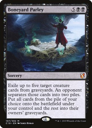 Boneyard Parley [Commander 2019] | Fandemonia Ltd