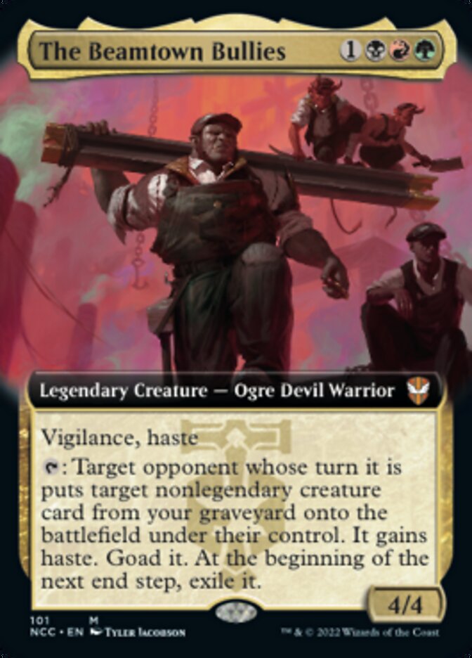 The Beamtown Bullies (Extended Art) [Streets of New Capenna Commander] | Fandemonia Ltd