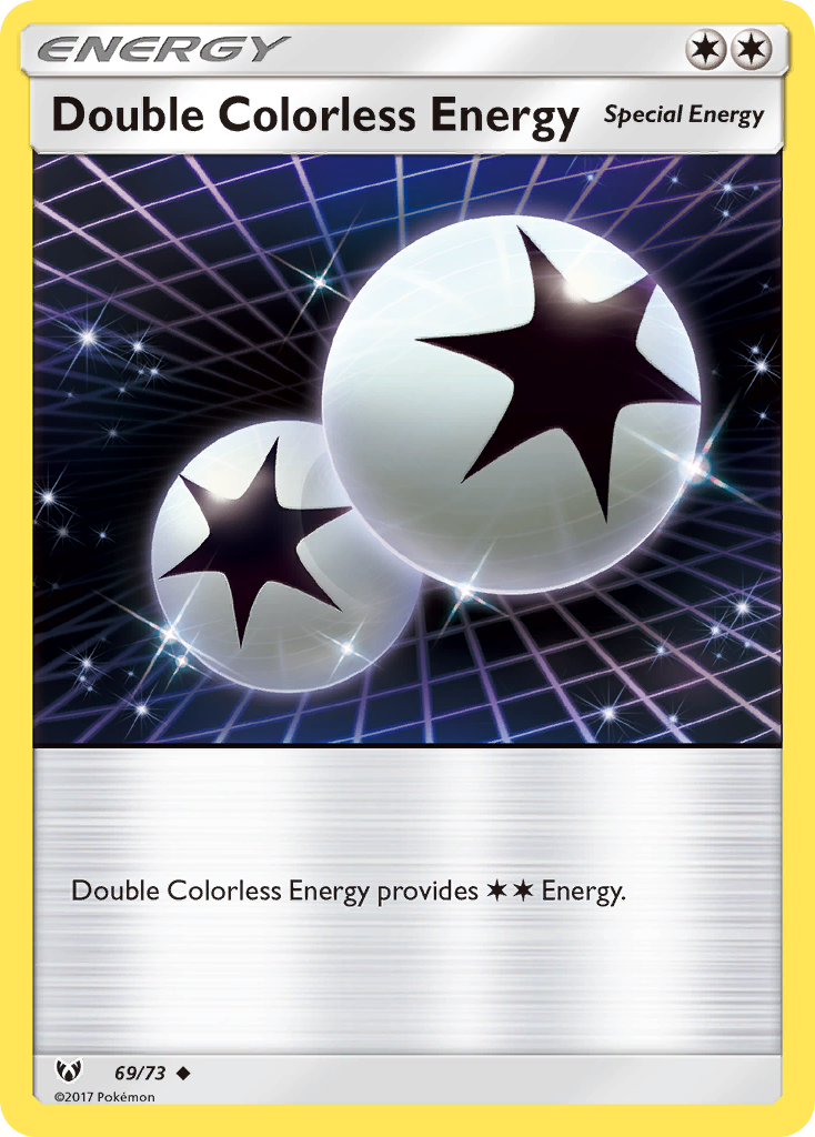 Double Colorless Energy (69/73) [Sun & Moon: Shining Legends] | Fandemonia Ltd