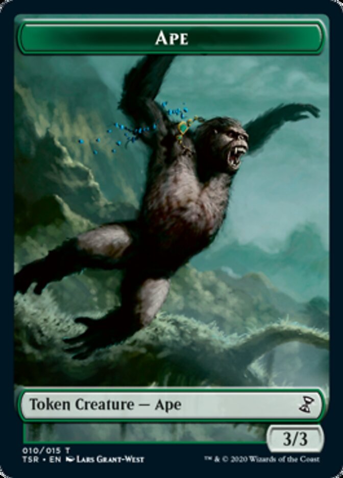 Ape Token [Time Spiral Remastered Tokens] | Fandemonia Ltd