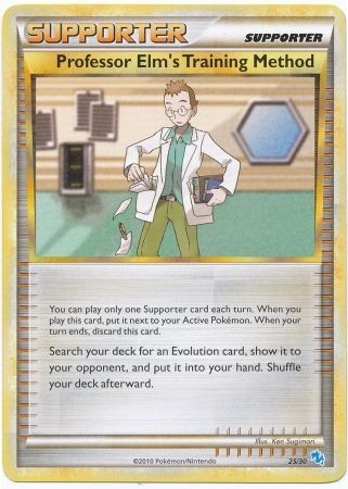 Professor Elm's Training Method (25/30) [HeartGold & SoulSilver: Trainer Kit - Gyarados] | Fandemonia Ltd