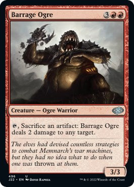 Barrage Ogre [Jumpstart 2022] | Fandemonia Ltd