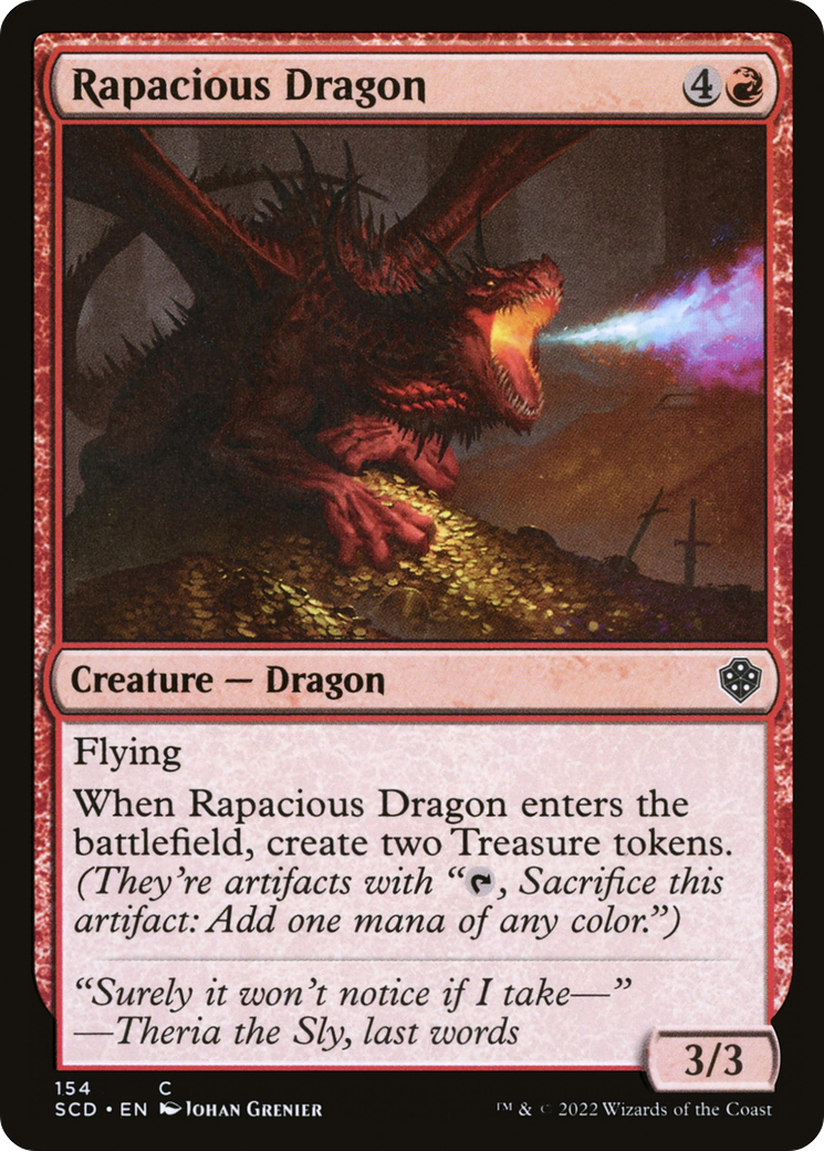 Rapacious Dragon [Starter Commander Decks] | Fandemonia Ltd