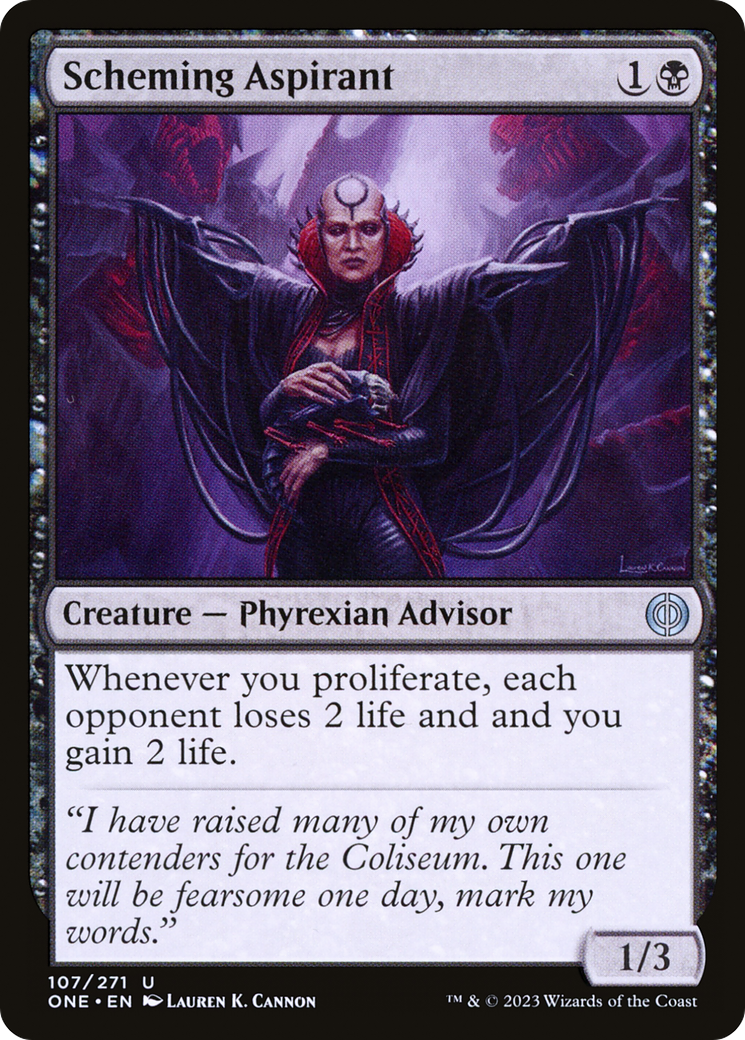 Scheming Aspirant [Phyrexia: All Will Be One] | Fandemonia Ltd