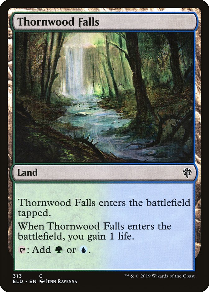 Thornwood Falls [Throne of Eldraine] | Fandemonia Ltd