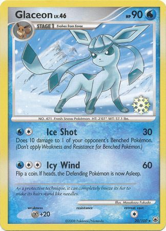 Glaceon (20/100) [Countdown Calendar Promos] | Fandemonia Ltd