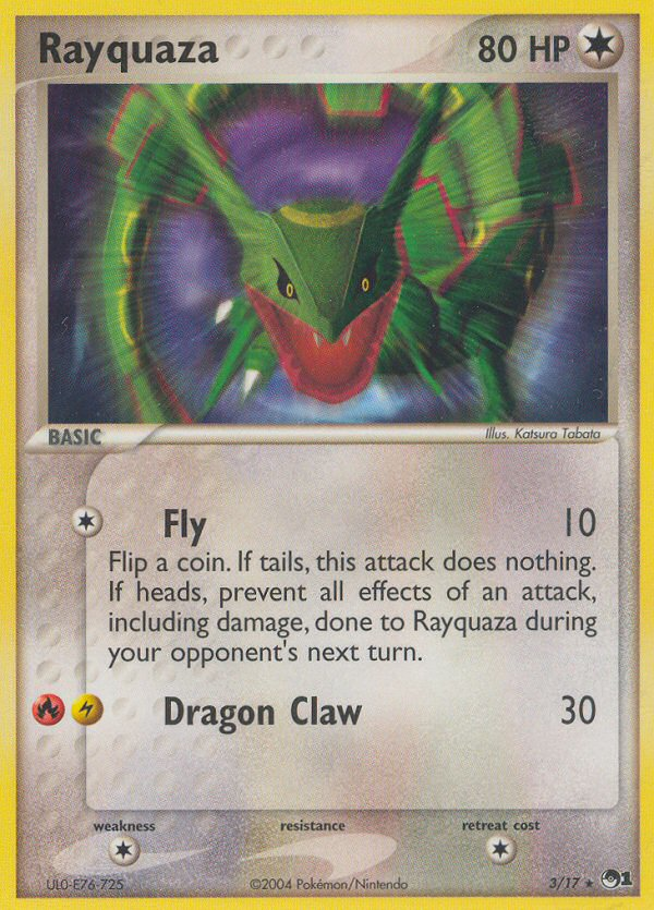 Rayquaza (3/17) [POP Series 1] | Fandemonia Ltd