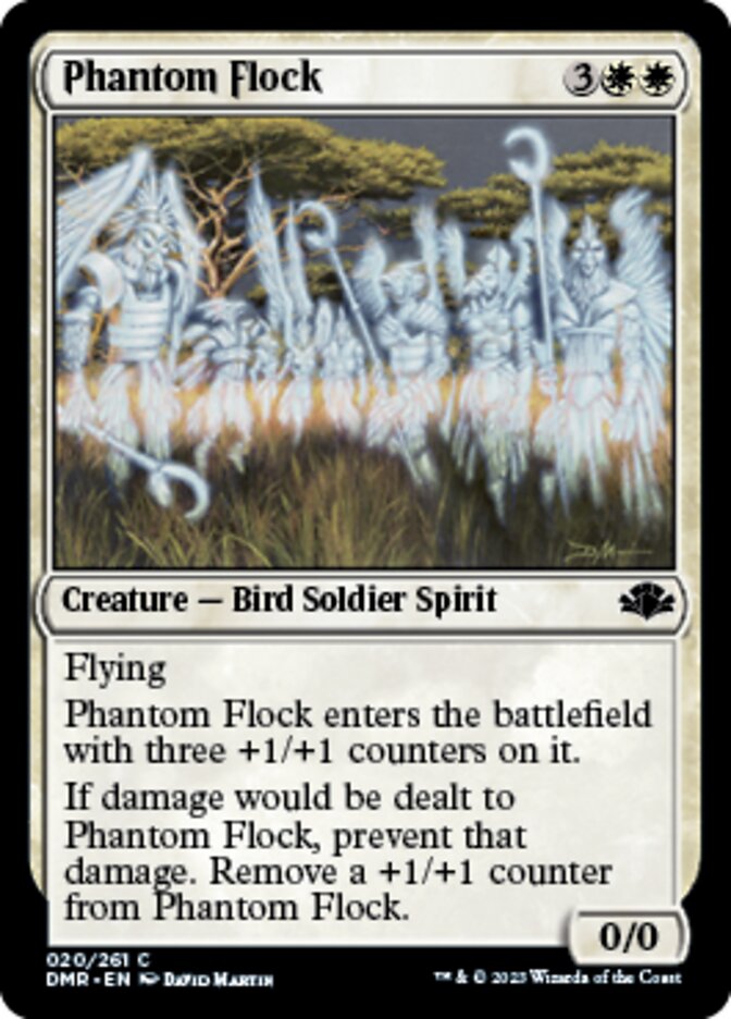 Phantom Flock [Dominaria Remastered] | Fandemonia Ltd