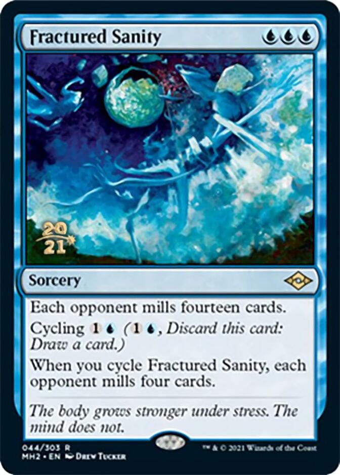 Fractured Sanity [Modern Horizons 2 Prerelease Promos] | Fandemonia Ltd