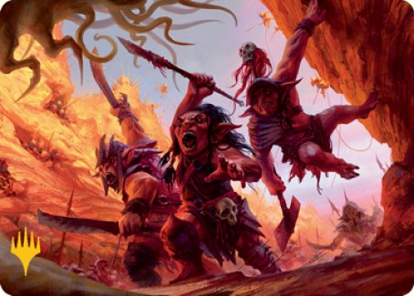 Goblin Art Card (Gold-Stamped Signature) [Dungeons & Dragons: Adventures in the Forgotten Realms Art Series] | Fandemonia Ltd