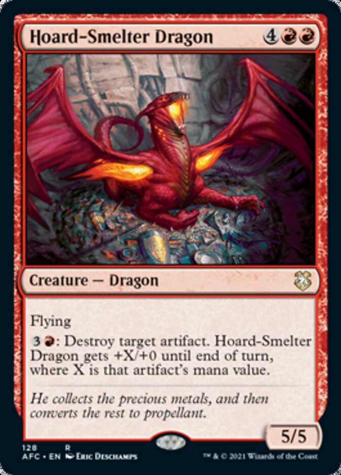 Hoard-Smelter Dragon [Dungeons & Dragons: Adventures in the Forgotten Realms Commander] | Fandemonia Ltd