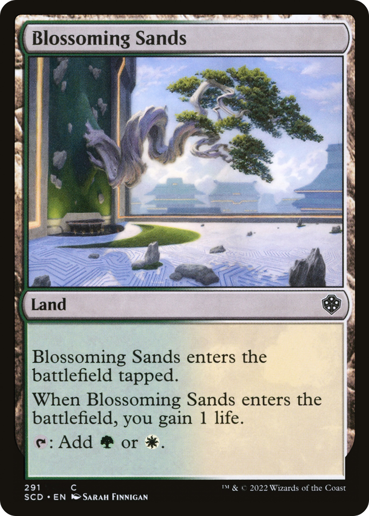 Blossoming Sands [Starter Commander Decks] | Fandemonia Ltd