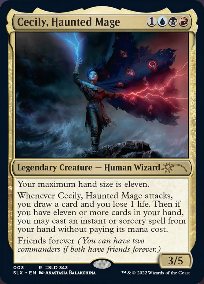 Cecily, Haunted Mage [Secret Lair: Universes Within] | Fandemonia Ltd